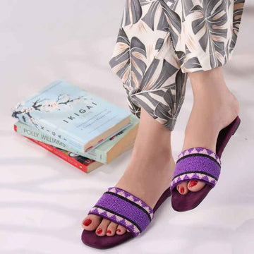 Bohemian Dream – Bold Beaded Slides For Women